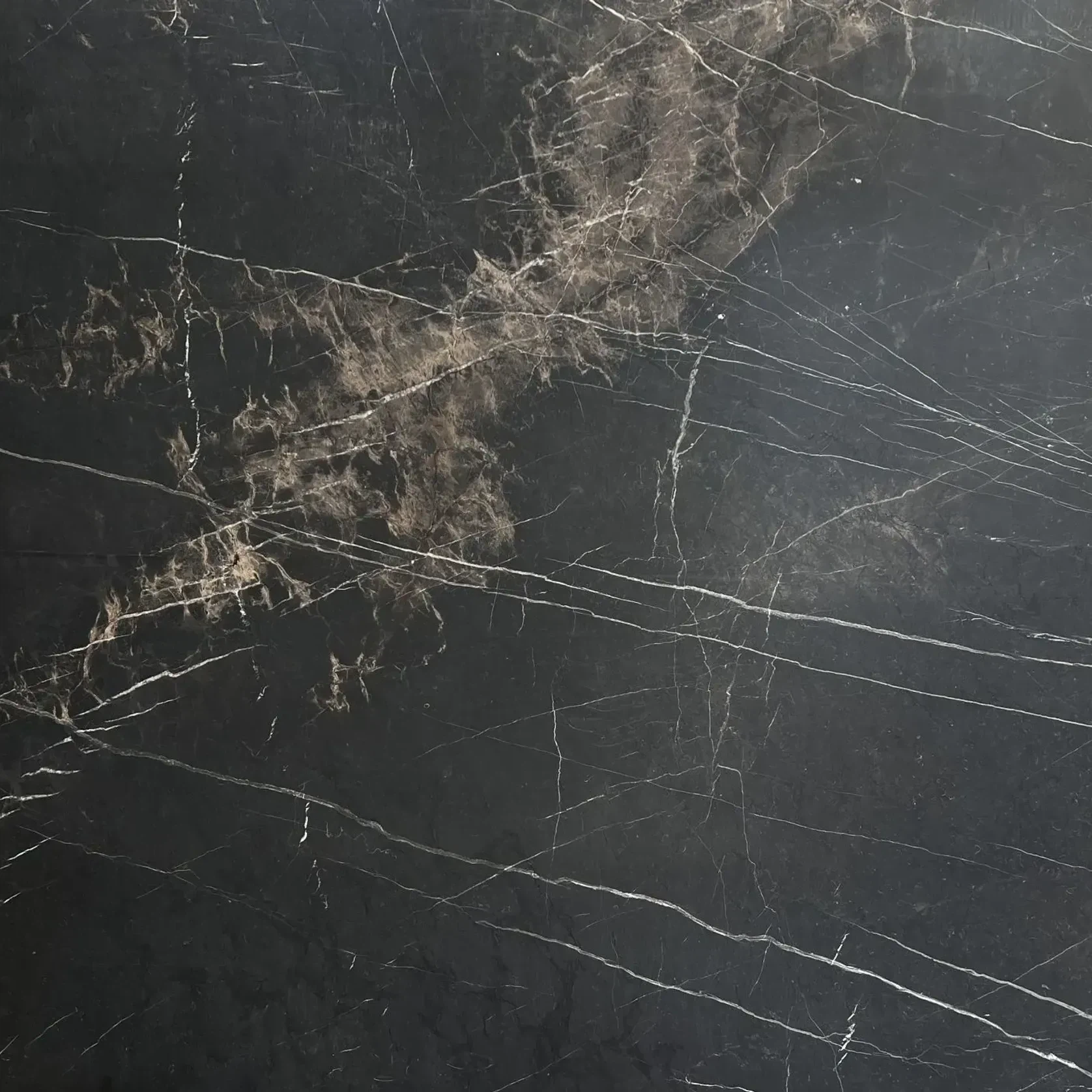 Black Silk Marble Benchtop gallery detail image