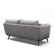 RANNI 3 Seater Sofa - Warm Grey gallery detail image