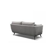 RANNI 3 Seater Sofa - Warm Grey gallery detail image