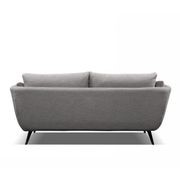 RANNI 3 Seater Sofa - Warm Grey gallery detail image