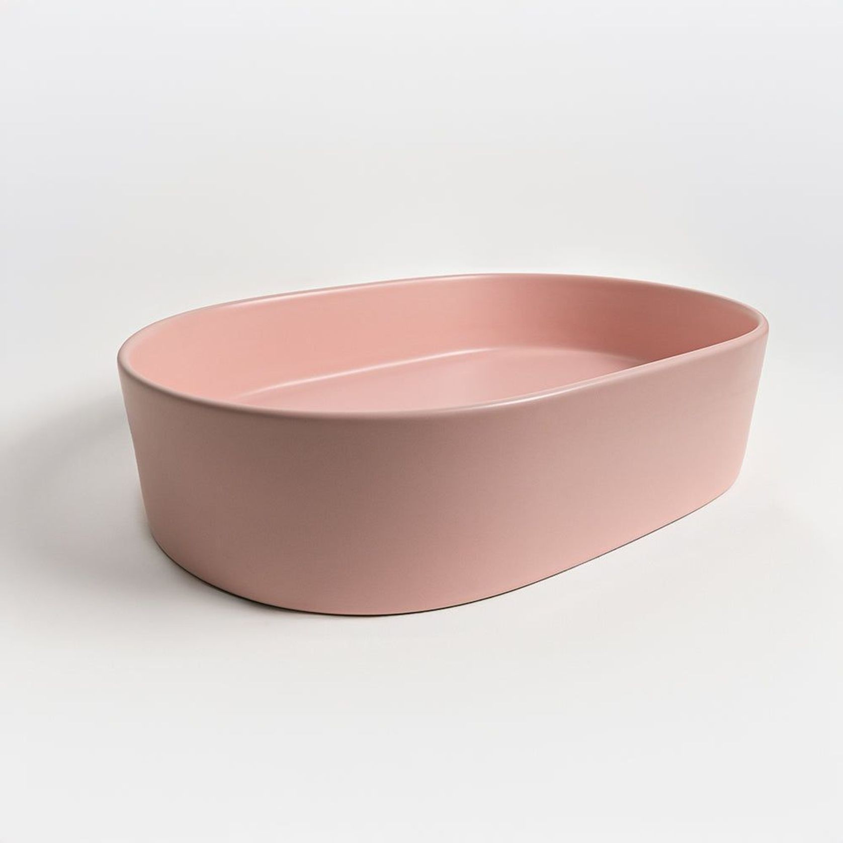 Petra Pill Matte Pink Basin gallery detail image