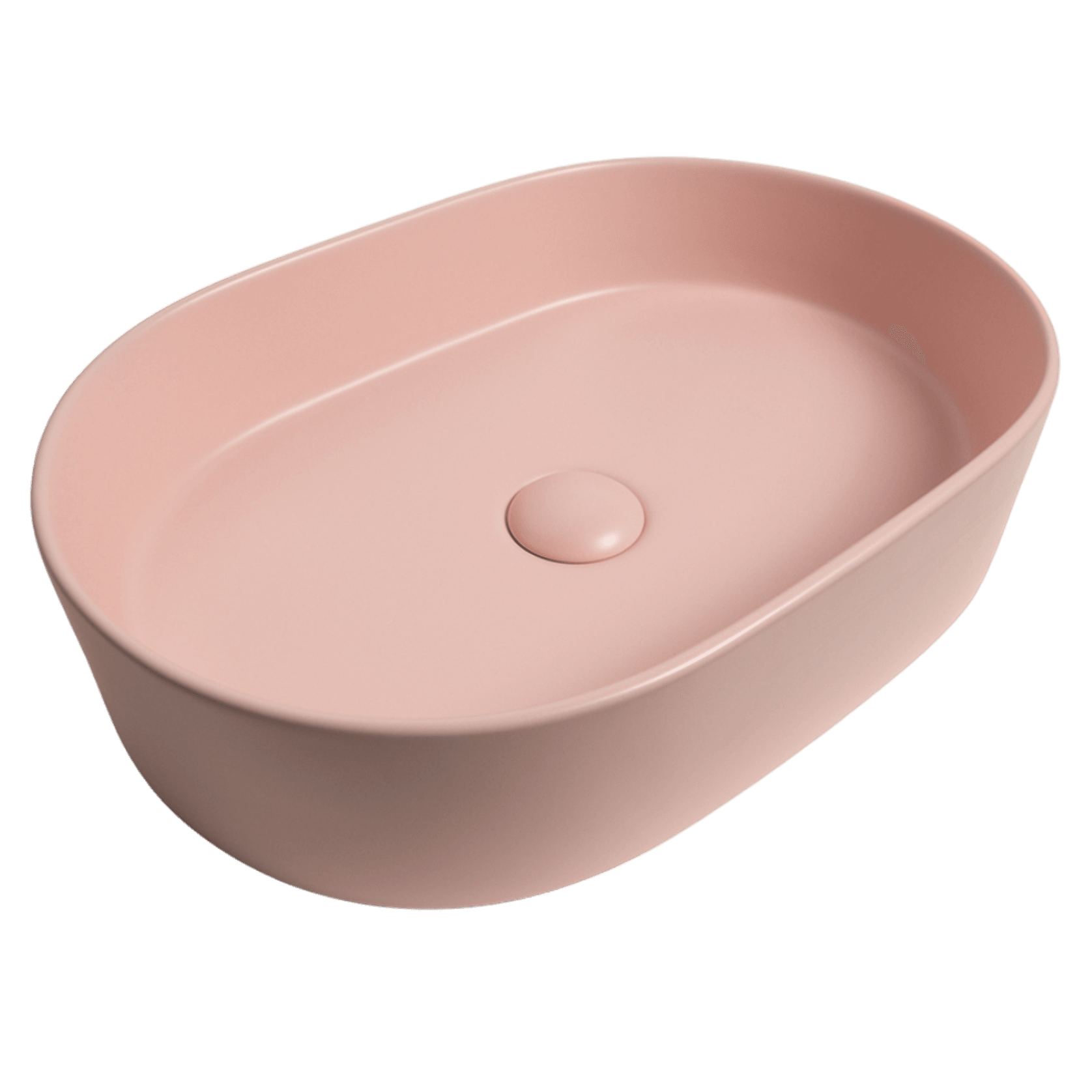 Petra Pill Matte Pink Basin gallery detail image