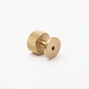 Kitchen drawer Knurled knobs solid brass gallery detail image