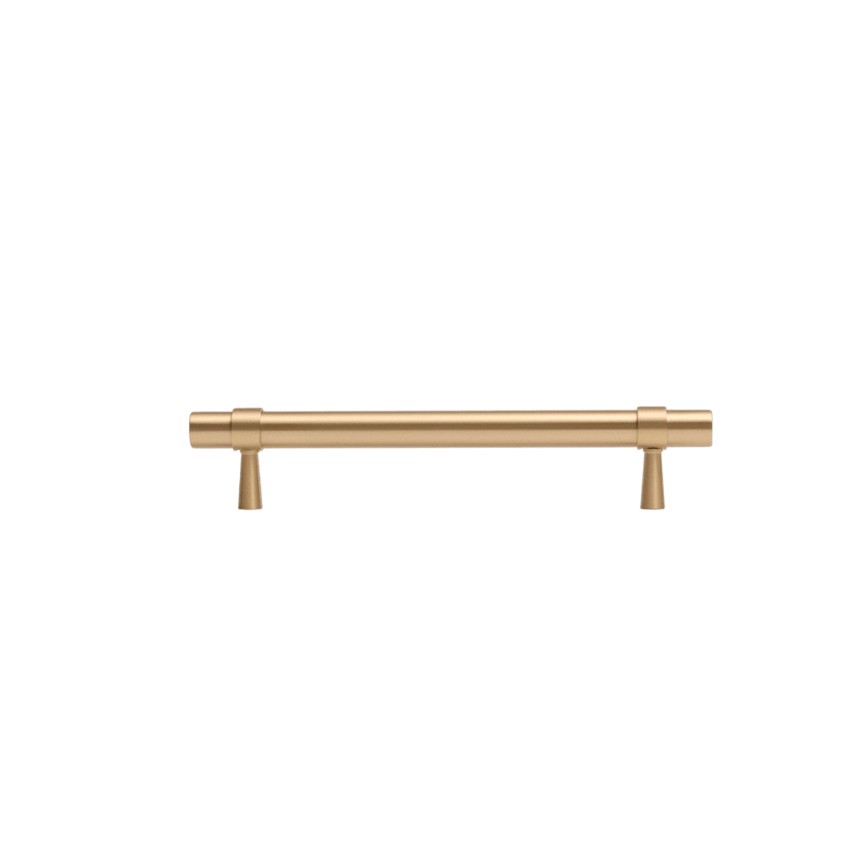 KT&CO Kitchen drawer handles Brushed brass/ Aged brass Mildura gallery detail image