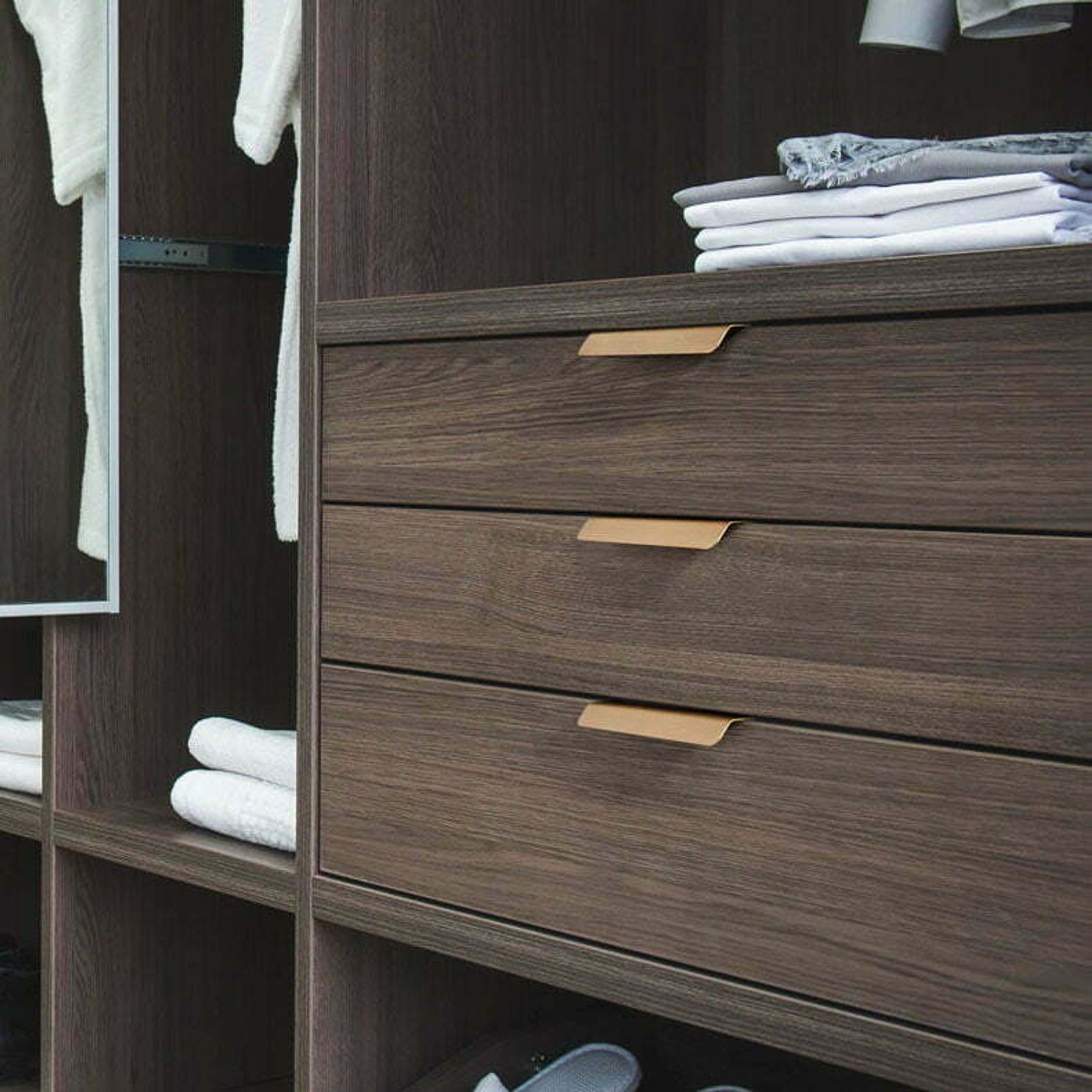 kitchen cabinet lip pull handles brass jervis bay gallery detail image