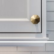 Kitchen knobs Octagon solid brass gallery detail image