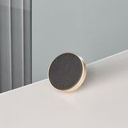 Leather Drawer handles solid brass gallery detail image