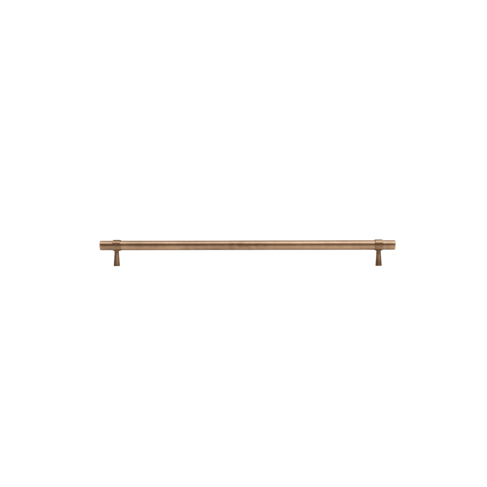KT&CO Kitchen drawer handles Brushed brass/ Aged brass Mildura gallery detail image