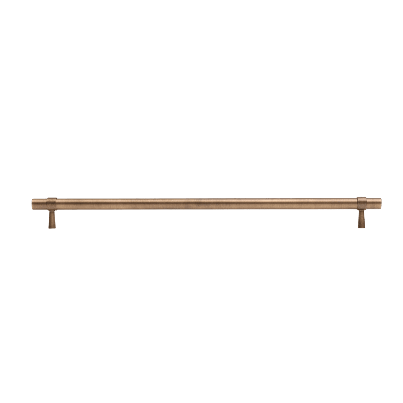 KT&CO Kitchen drawer handles Brushed brass/ Aged brass Mildura gallery detail image