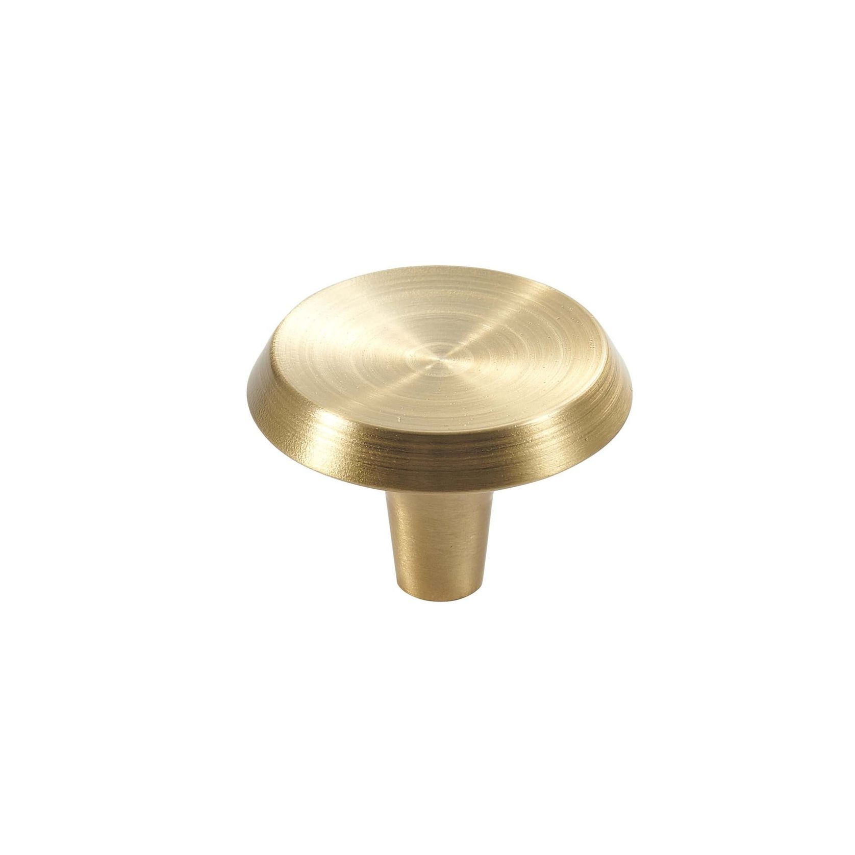 Kitchen Round Knobs Solid Brass - 25mm & 30mm gallery detail image