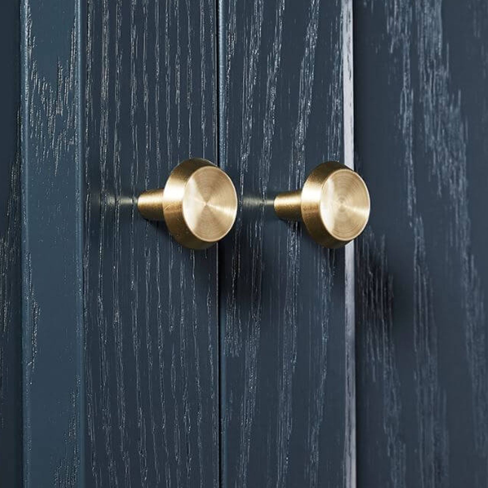 Kitchen Round Knobs Solid Brass - 25mm & 30mm gallery detail image