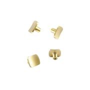 Kitchen cabinet knobs solid brass gallery detail image