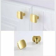 Kitchen cabinet knobs solid brass gallery detail image