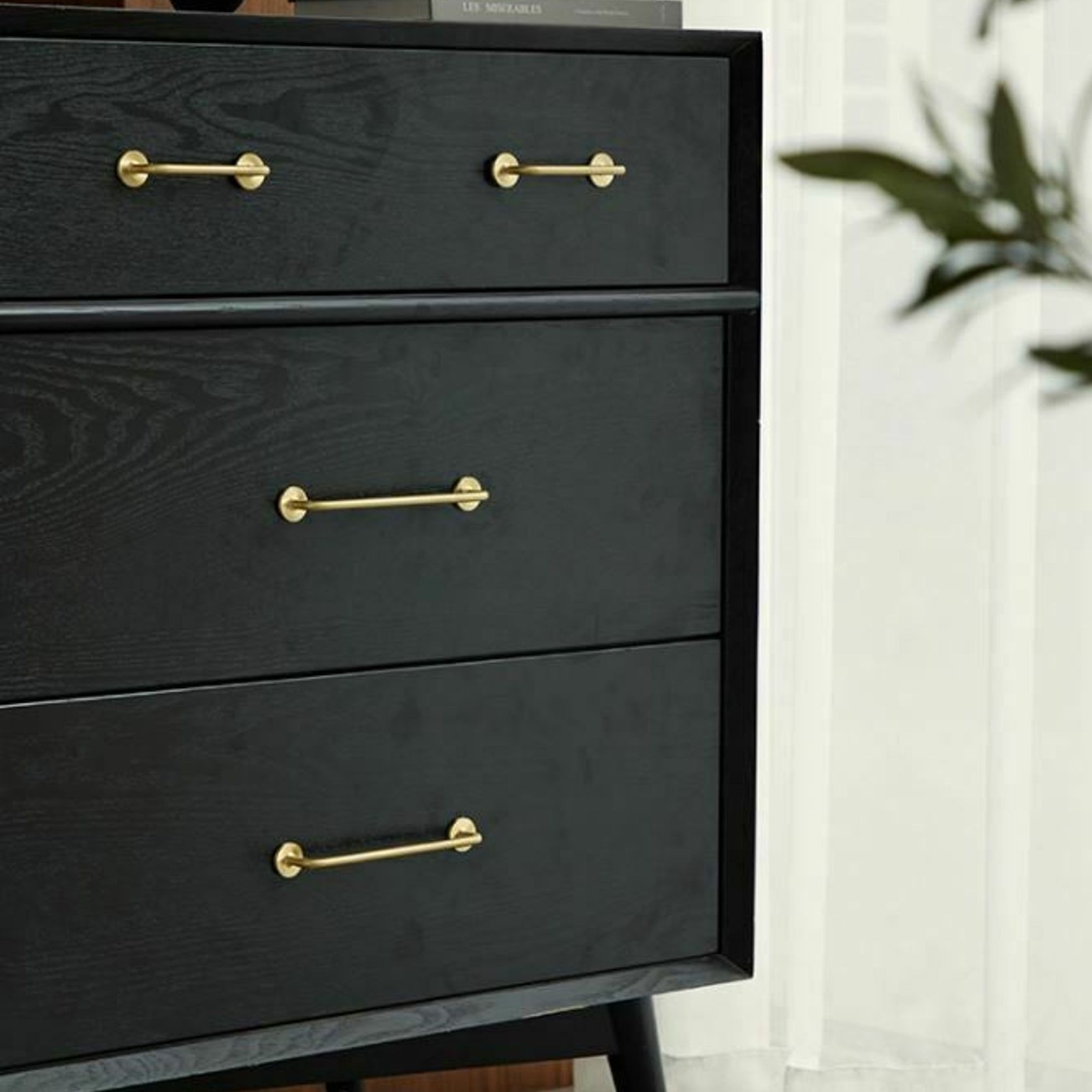 Solid Brass Kitchen Drawer Handles | Whitehaven gallery detail image