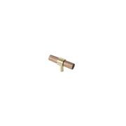 kitchen drawer handles walnut wood solid brass Cable Beach gallery detail image