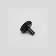Kitchen drawer Knurled knobs round brass / nickel / black / antique Brass gallery detail image