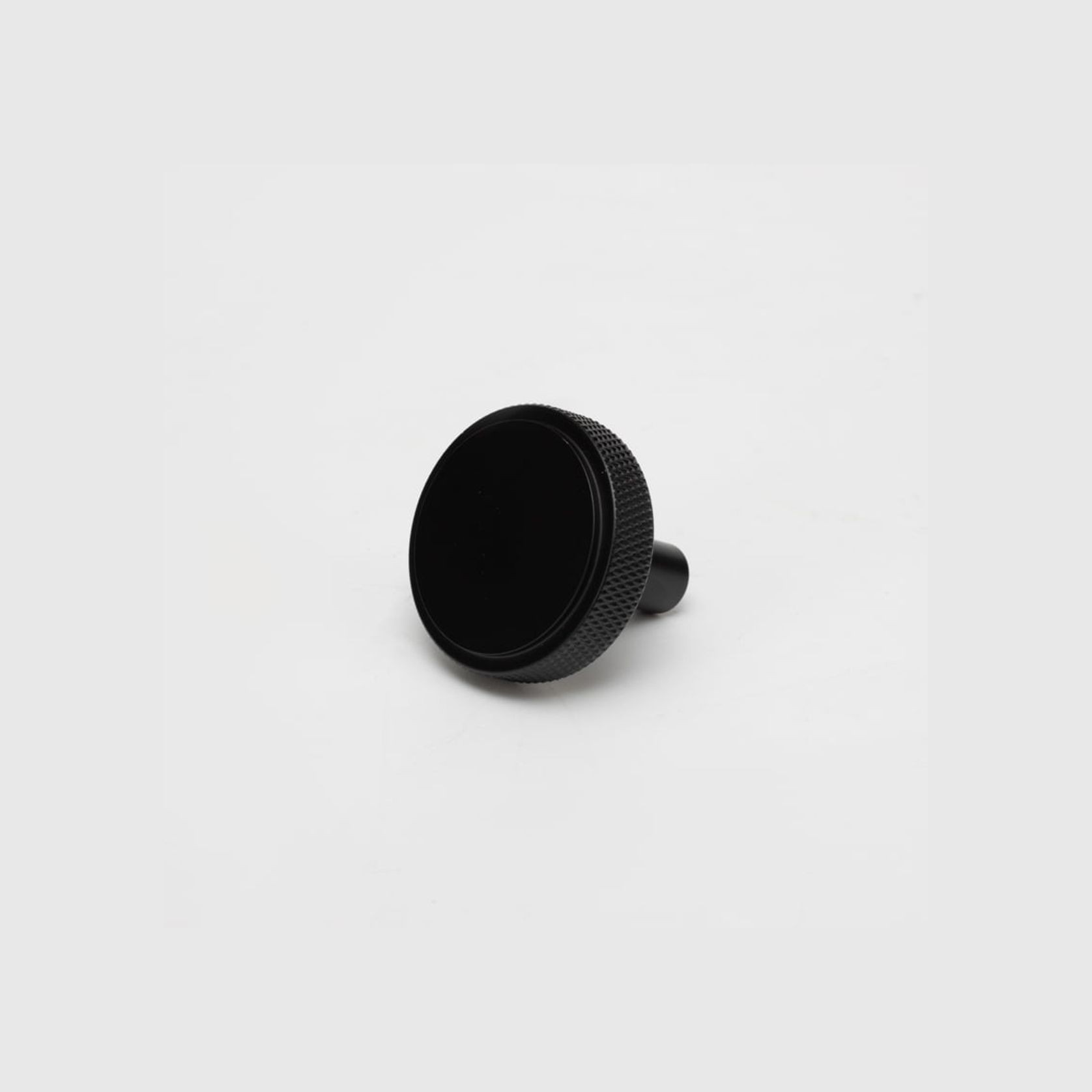 Kitchen drawer Knurled knobs round brass / nickel / black / antique Brass gallery detail image