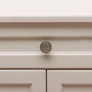 Kitchen drawer Knurled knobs round brass / nickel / black / antique Brass gallery detail image
