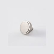 Kitchen drawer Knurled knobs round brass / nickel / black / antique Brass gallery detail image