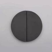 KT&CO Kitchen drawer handles luna pull half moon Albany Matt black / brushed brass /Brushed nickel gallery detail image