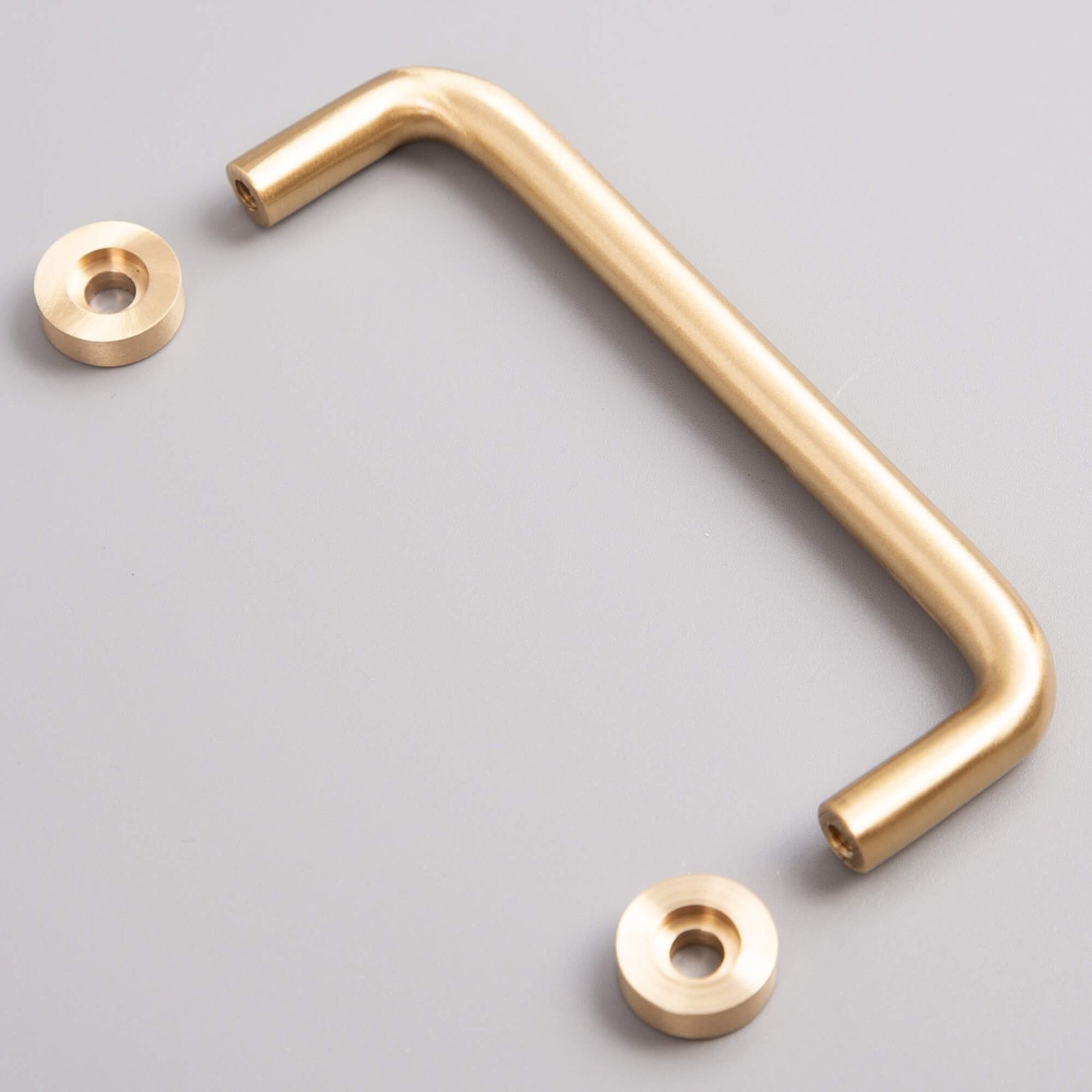 kitchen cabinet handles Dubbo solid brass gallery detail image