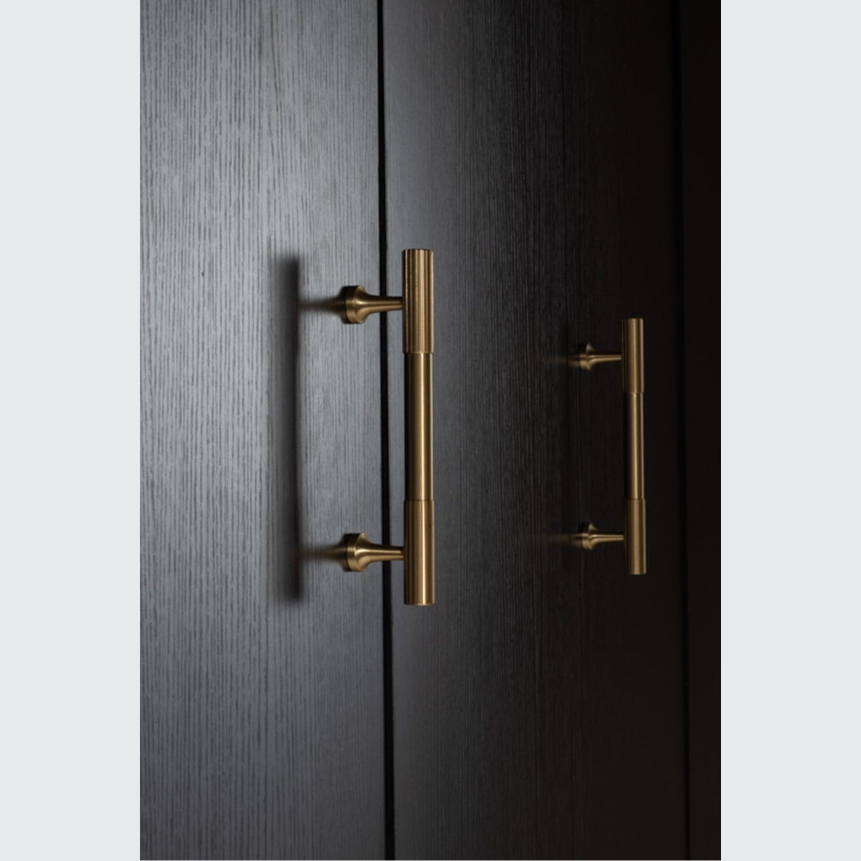 Kitchen Cabinet Handles Antique Aged Brass Rose Bay gallery detail image