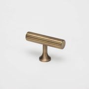 Kitchen Cabinet Handles Antique Aged Brass Rose Bay gallery detail image