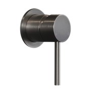 Mira Brushed Gunmetal Wall Mixer gallery detail image