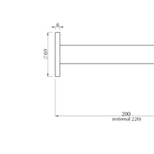 LVB Mica Bath/Basin Spout | 220mm | Curved Spout gallery detail image