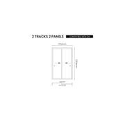 Glass Sliding Door For Baltic Freestanding Pergola gallery detail image