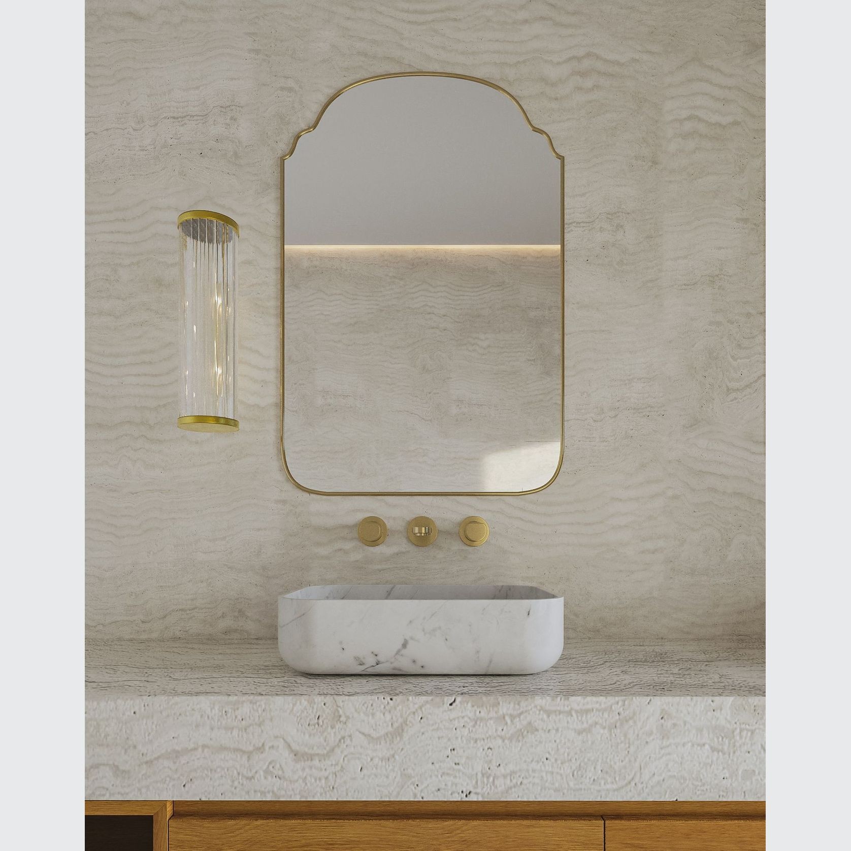 Bhumi Marble Basin gallery detail image