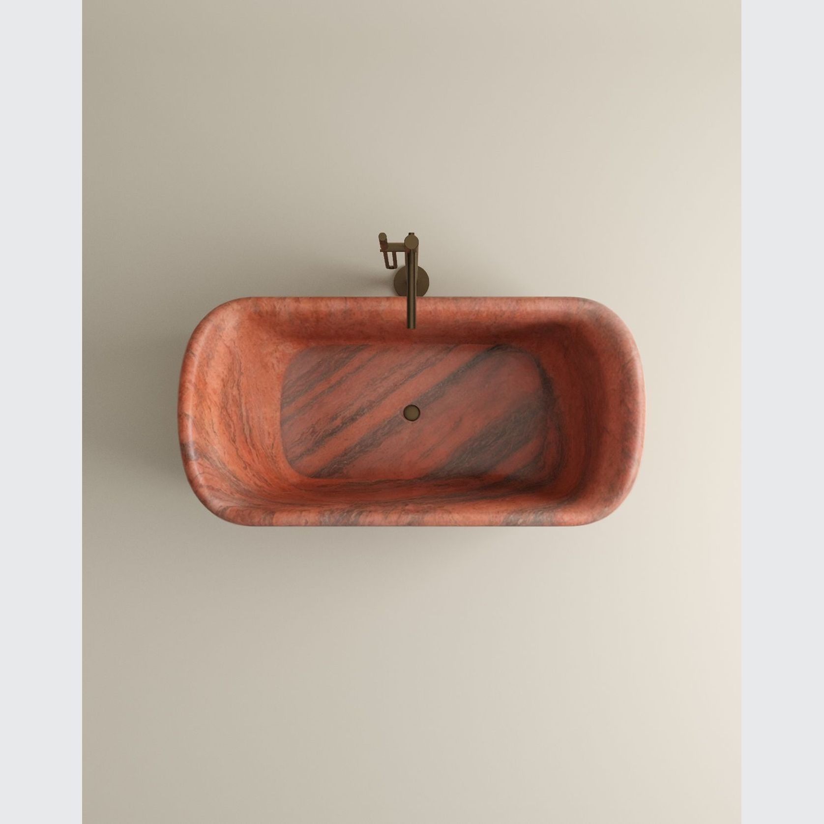 Amber Marble Bathtub gallery detail image
