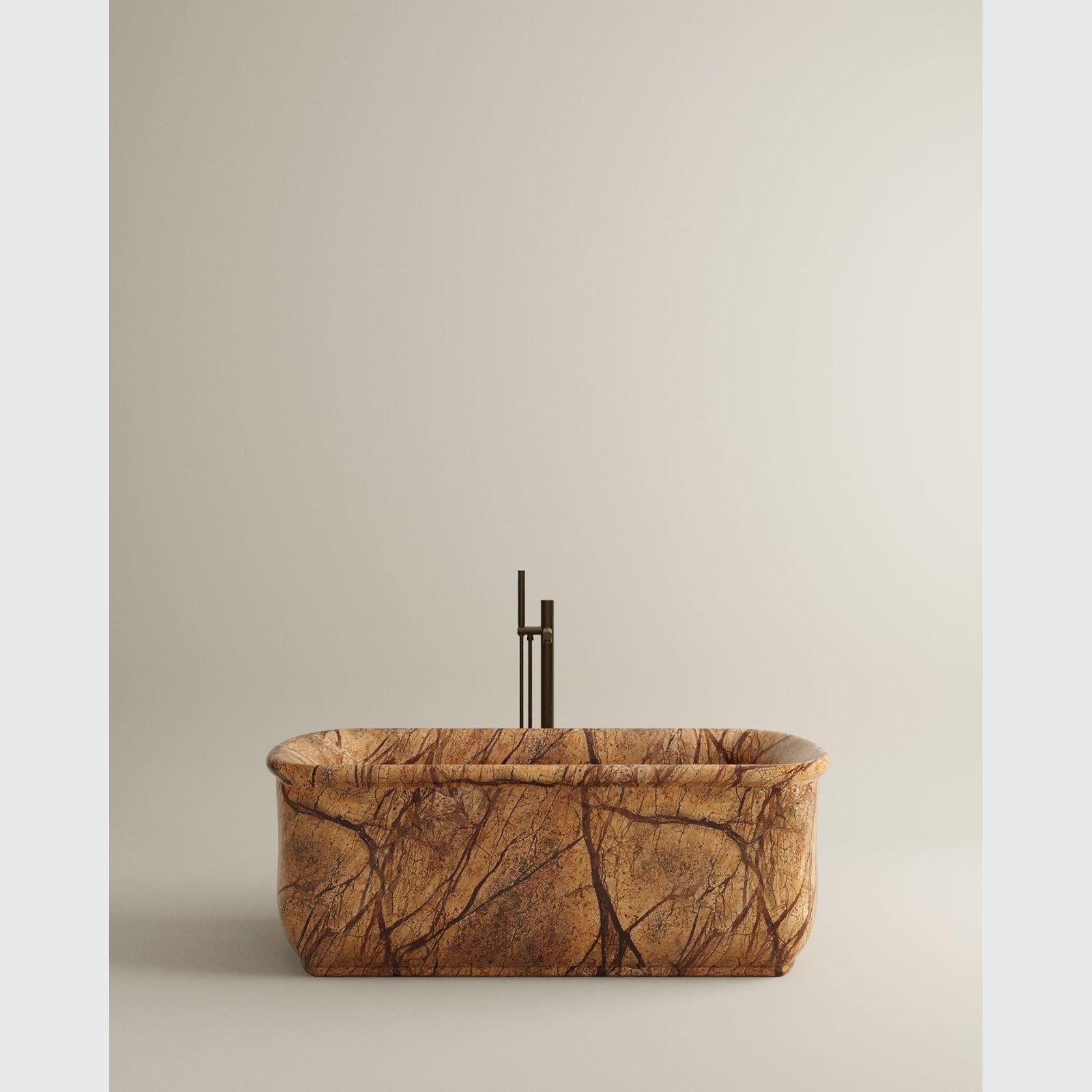 Amber Marble Bathtub gallery detail image