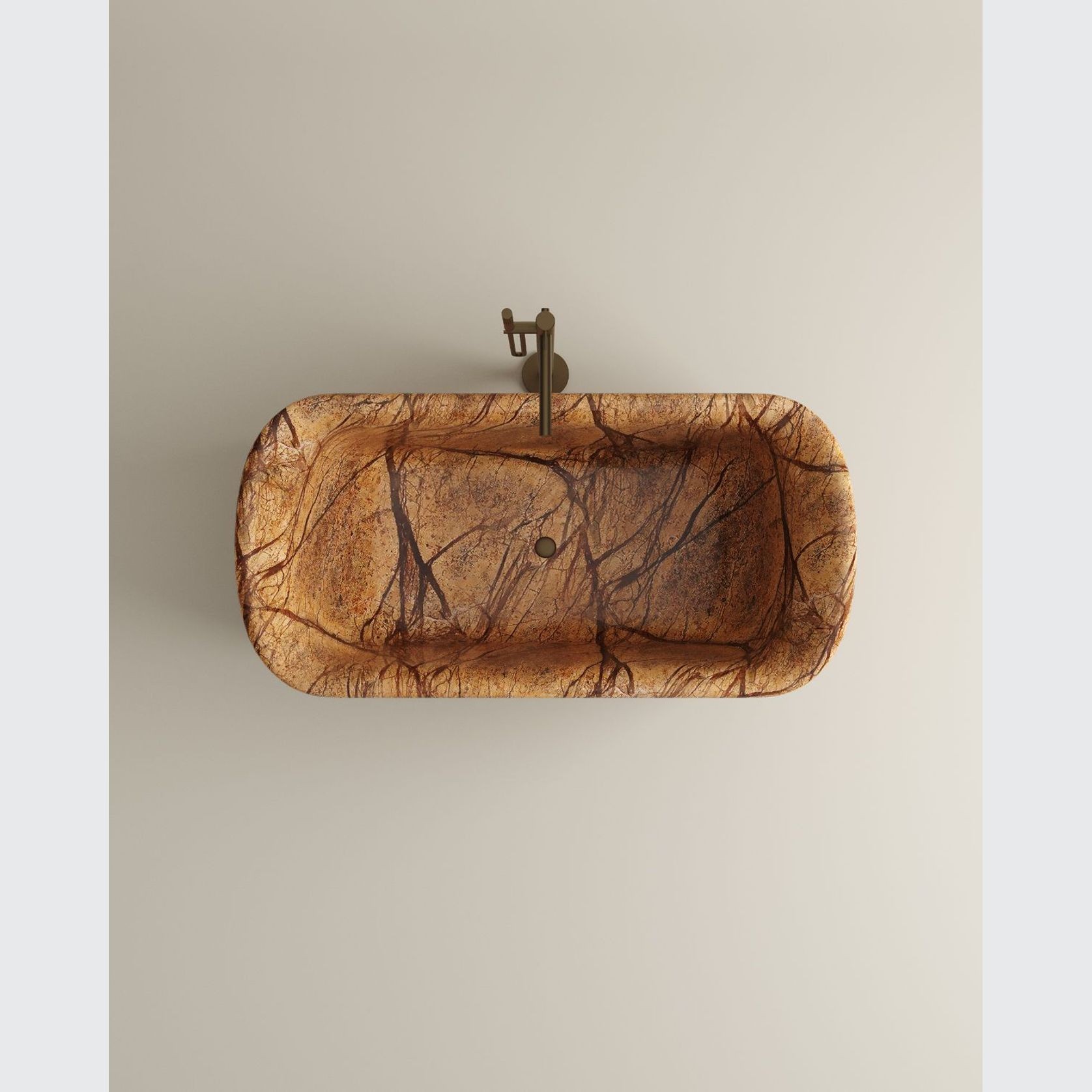 Amber Marble Bathtub gallery detail image