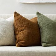 Baya Cyprian Cushion - Treacle | 50 x 50cm gallery detail image