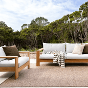 Baya Burleigh Floor Rug - Teak | Indoor or Outdoor gallery detail image
