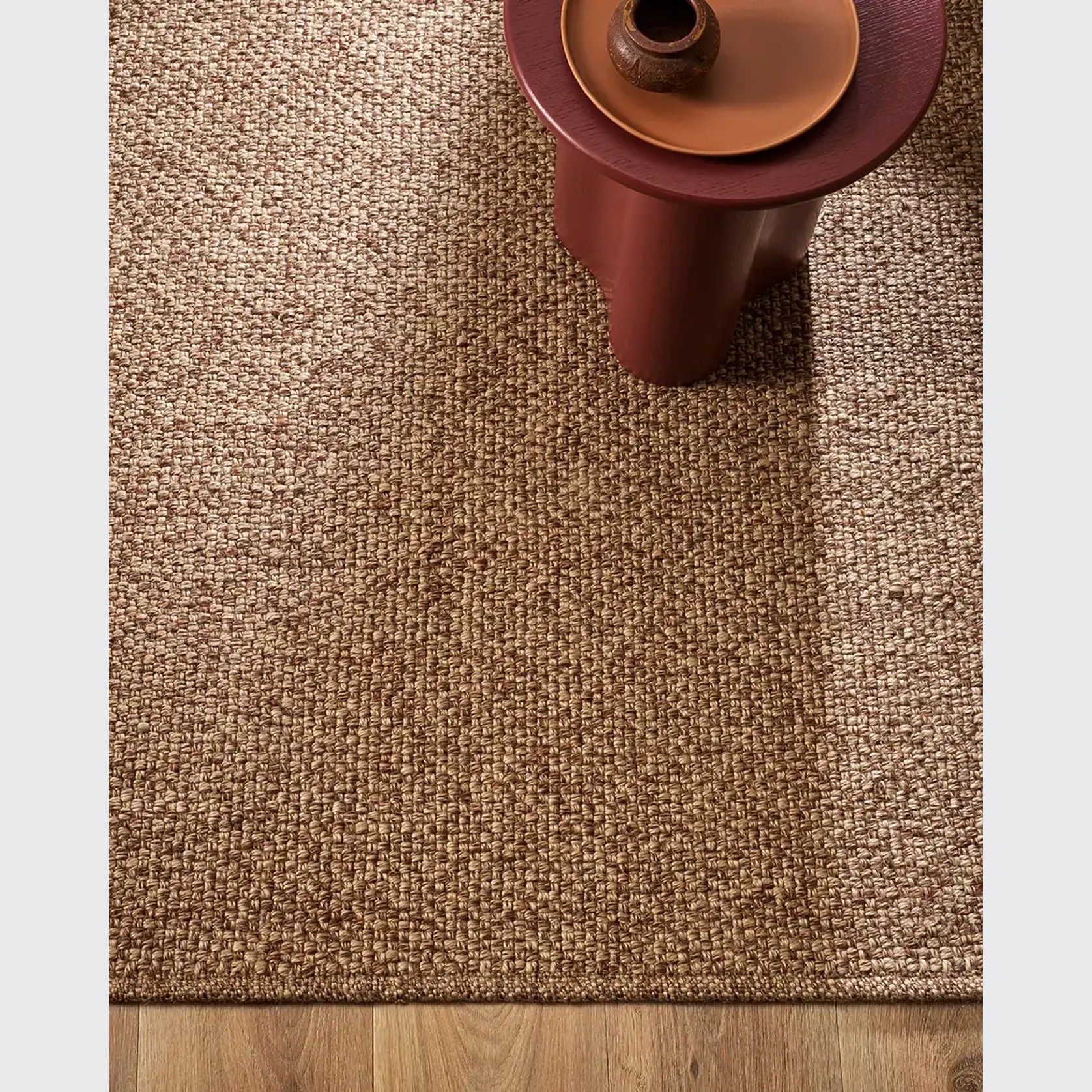 Baya Burleigh Floor Rug - Teak | Indoor or Outdoor gallery detail image