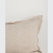 Baya Linden Long Lumbar Cushion - Linen gallery detail image