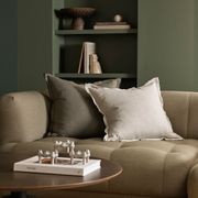 Baya Linden Cushion - Linen gallery detail image