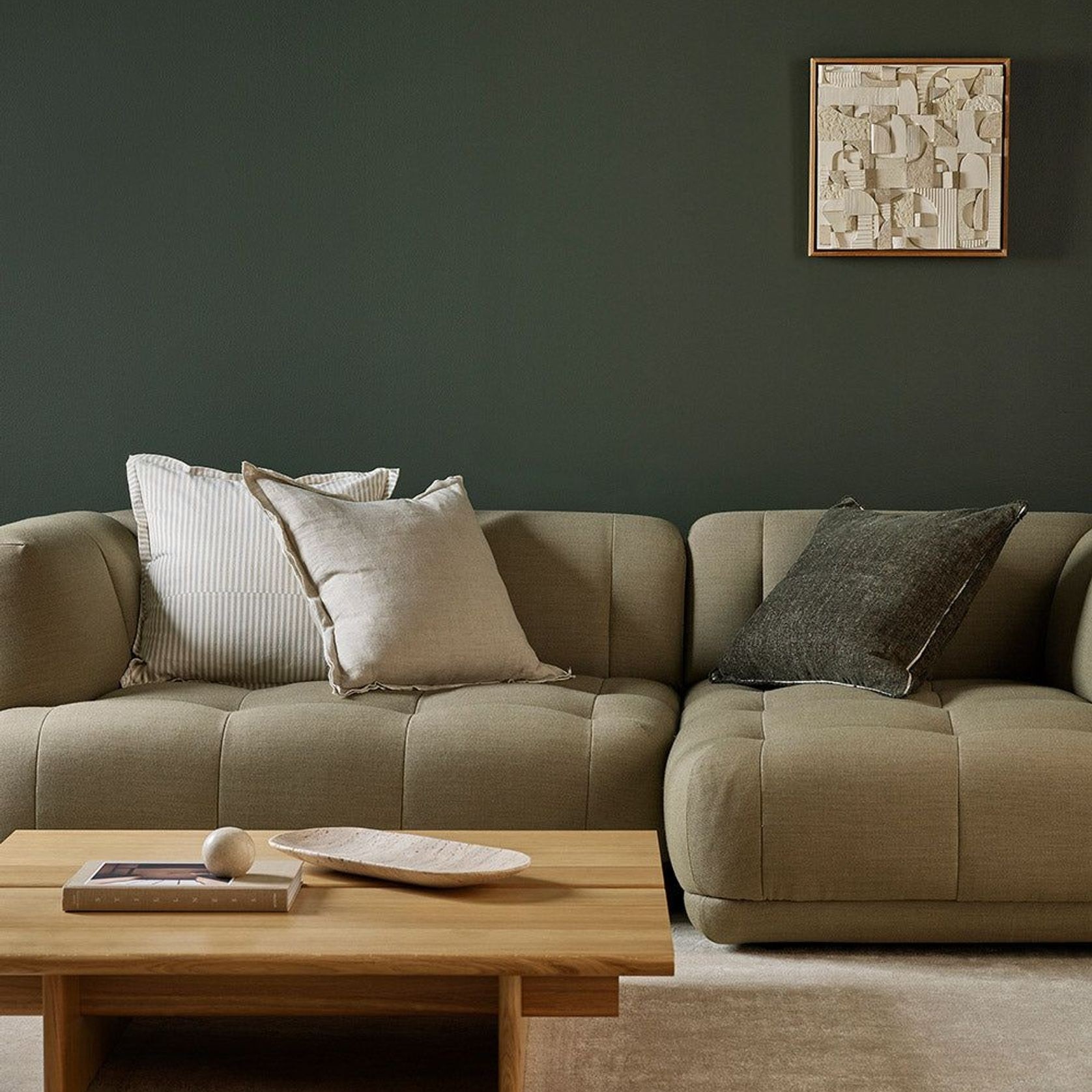 Baya Linden Cushion - Linen gallery detail image