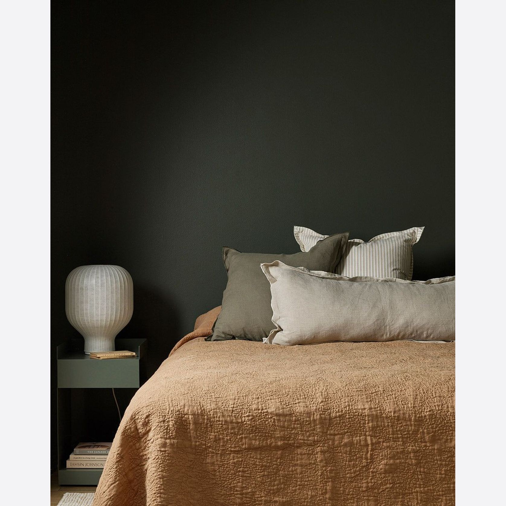 Baya Linden Long Lumbar Cushion - Linen gallery detail image