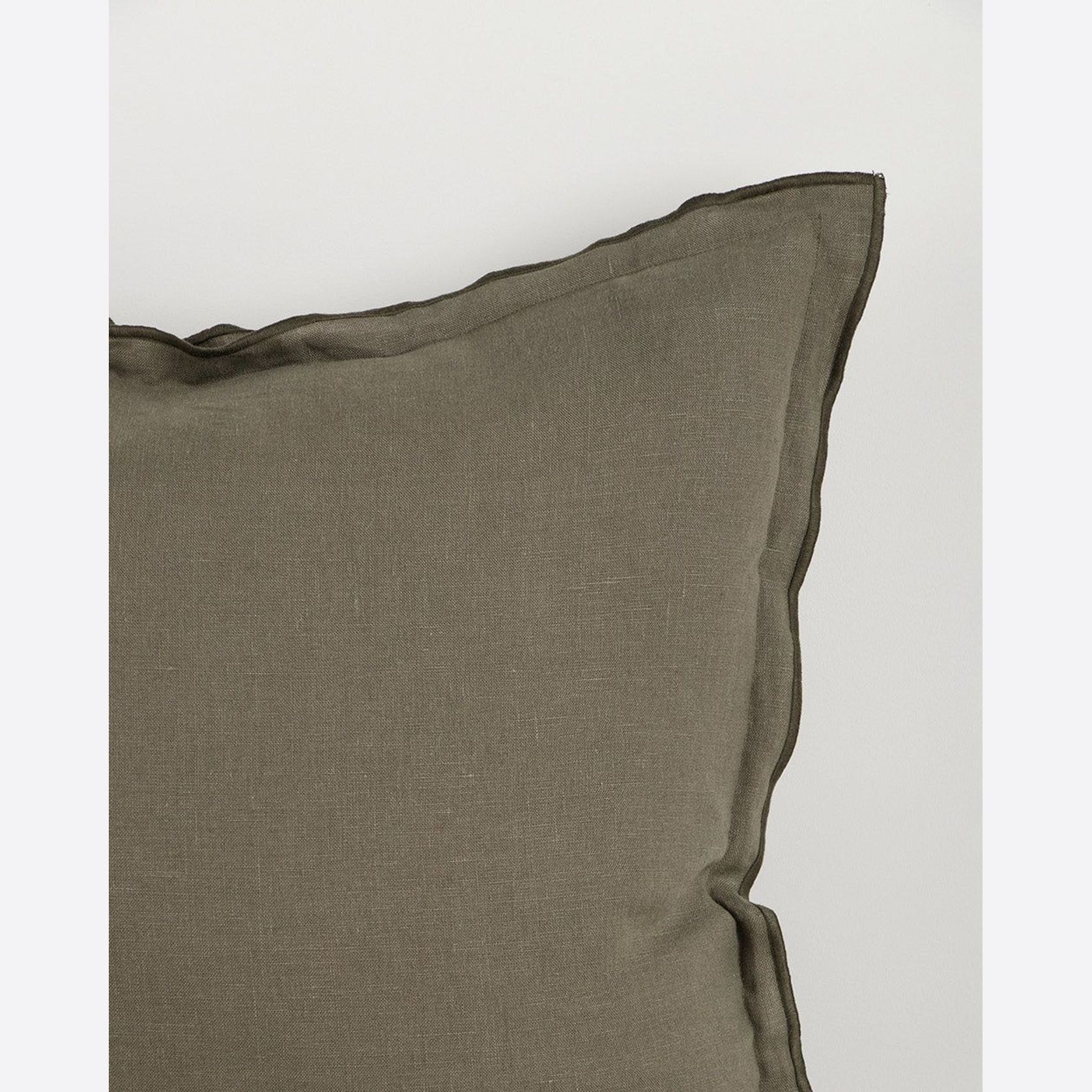 Baya Linden Cushion - Olive gallery detail image