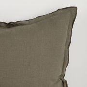 Baya Linden Cushion - Olive gallery detail image