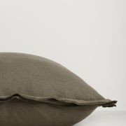 Baya Linden Cushion - Olive gallery detail image