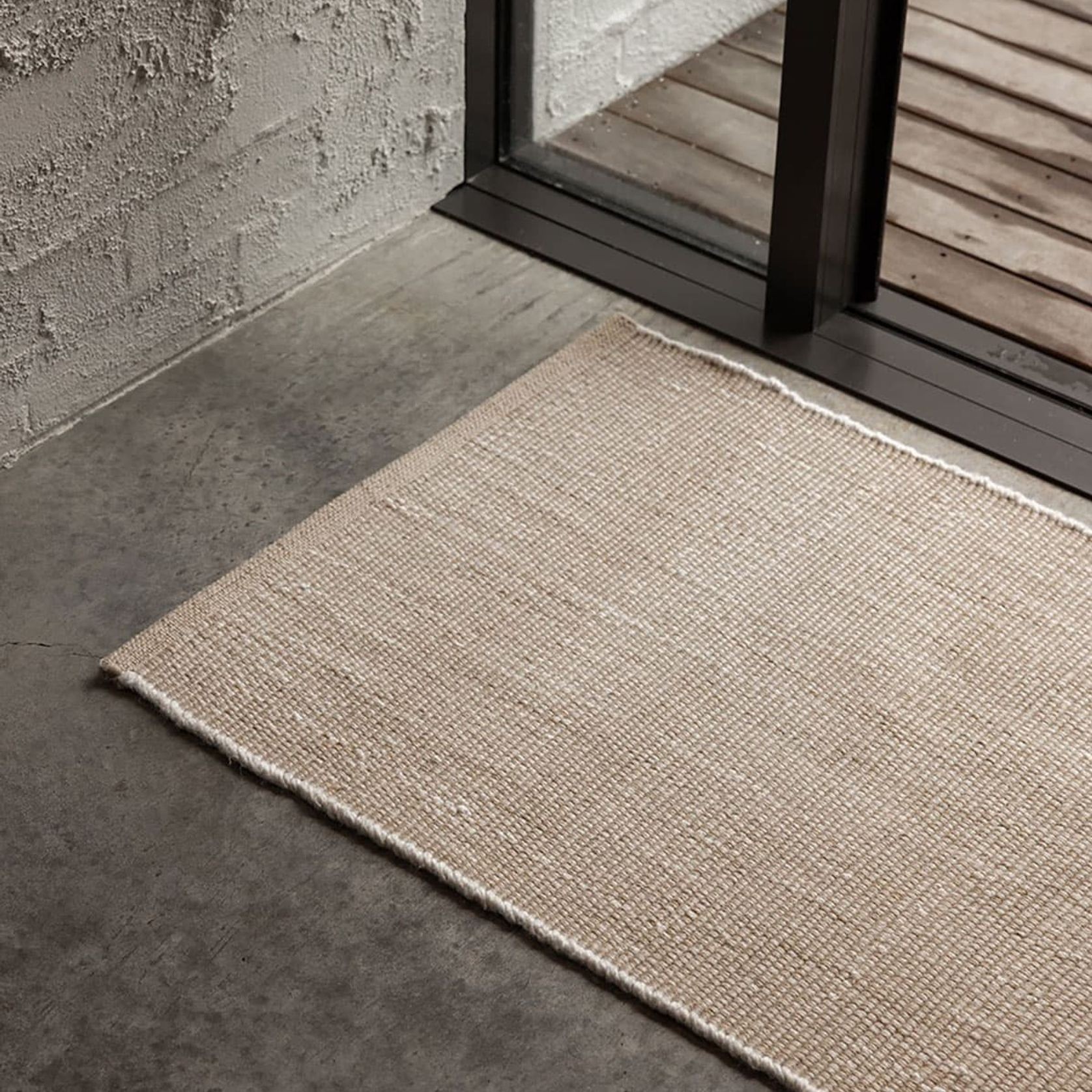 Baya Lonsdale Floor Mat - Almond | Indoor or Outdoor gallery detail image