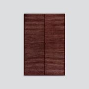 Baya Marlow NZ Wool Floor Rug - Wine gallery detail image