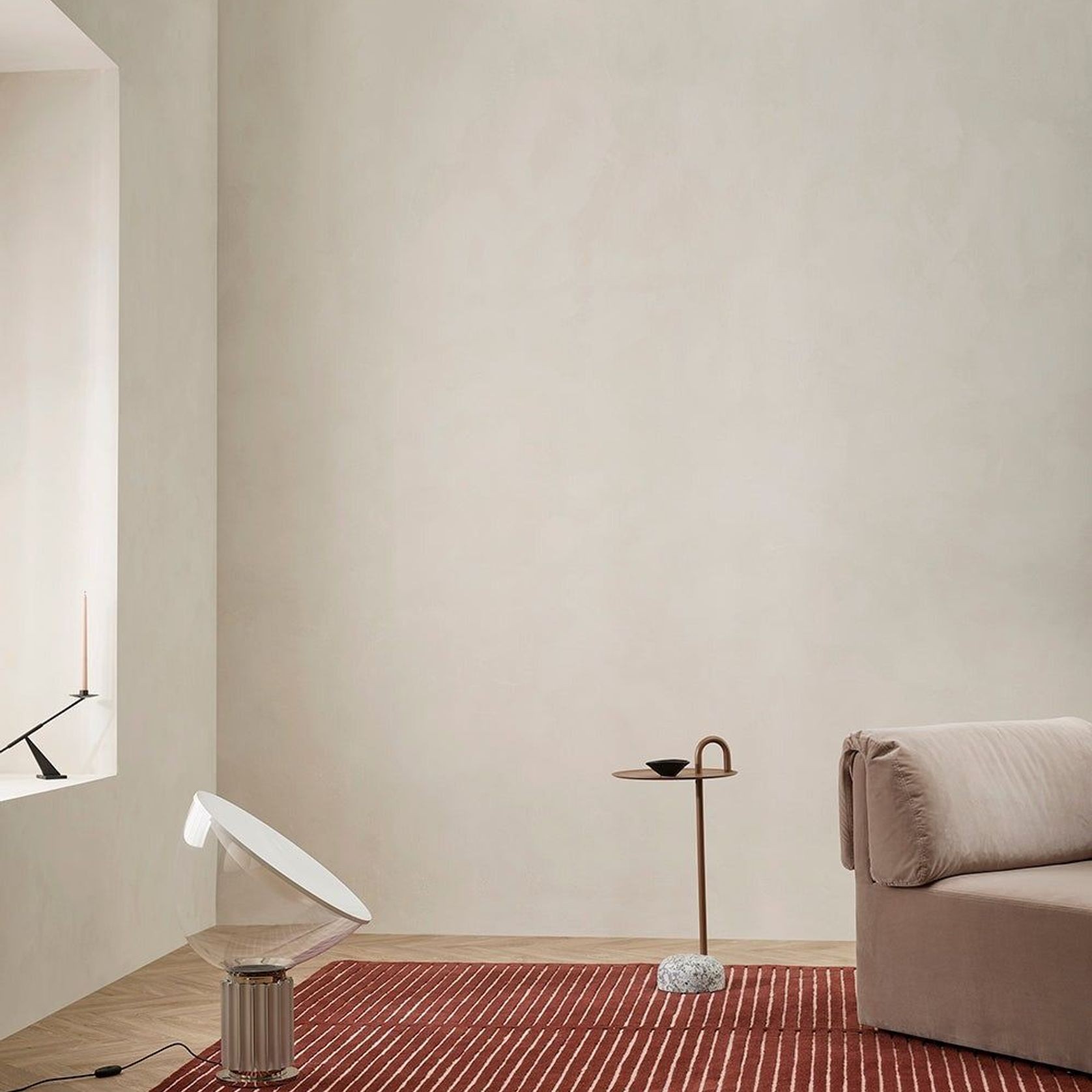 Baya Marlow NZ Wool Floor Rug - Wine gallery detail image
