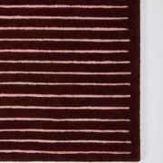 Baya Marlow NZ Wool Floor Rug - Wine gallery detail image
