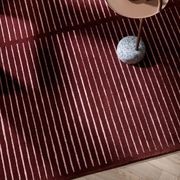 Baya Marlow NZ Wool Floor Rug - Wine gallery detail image