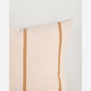 Baya Otis Cushion - Oat/Caramel gallery detail image